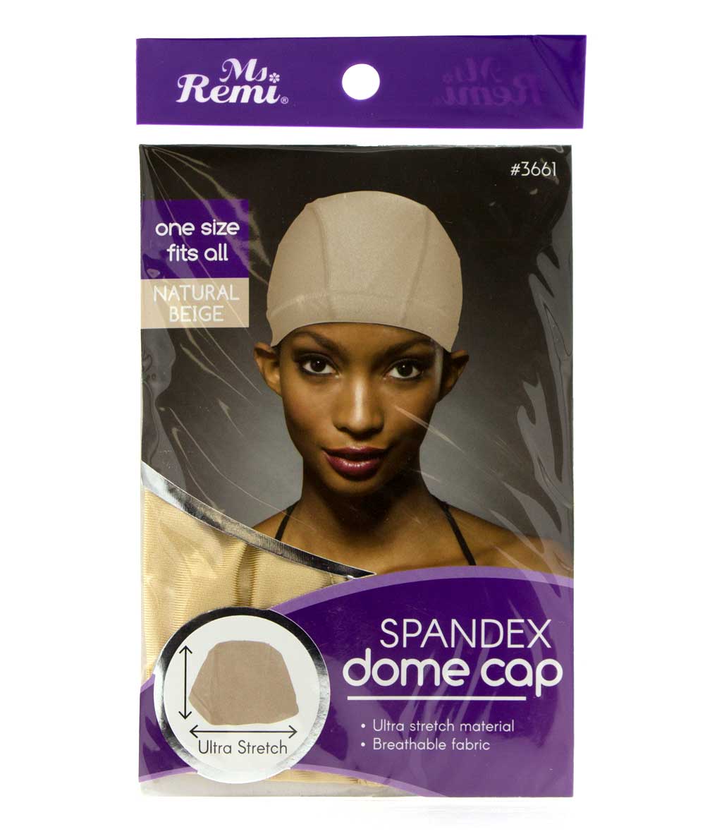 Ms.Remi Spandex Dome Cap #3661 [Natural Beige], ACCESSORIES JEWELRY FASHION - Cloré Beauty