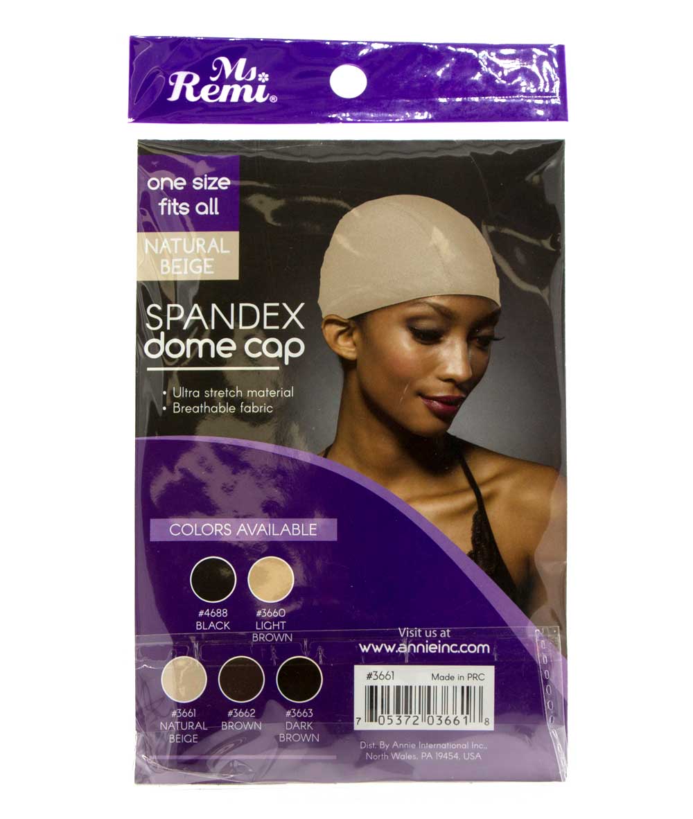 Ms.Remi Spandex Dome Cap #3661 [Natural Beige], ACCESSORIES JEWELRY FASHION - Cloré Beauty