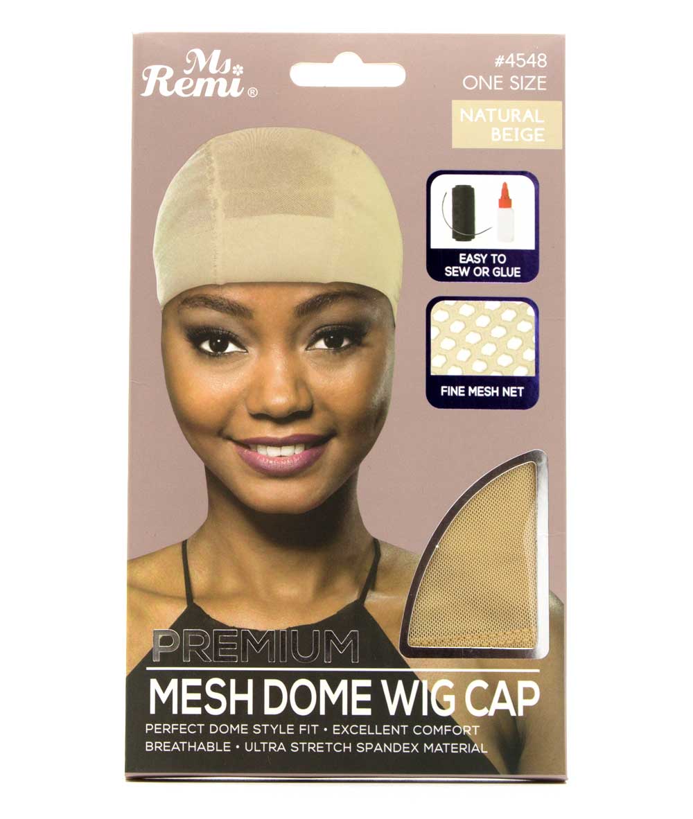 Ms.Remi Premium Mesh Dome Wig Cap #4548 [Natural Beige], ACCESSORIES JEWELRY FASHION - Cloré Beauty