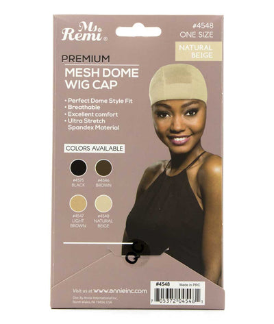 Ms.Remi Premium Mesh Dome Wig Cap #4548 [Natural Beige]