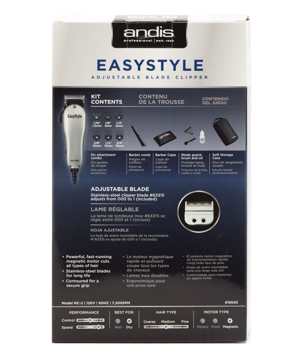 Andis Easystyle Adjustable Blade Clipper #18695