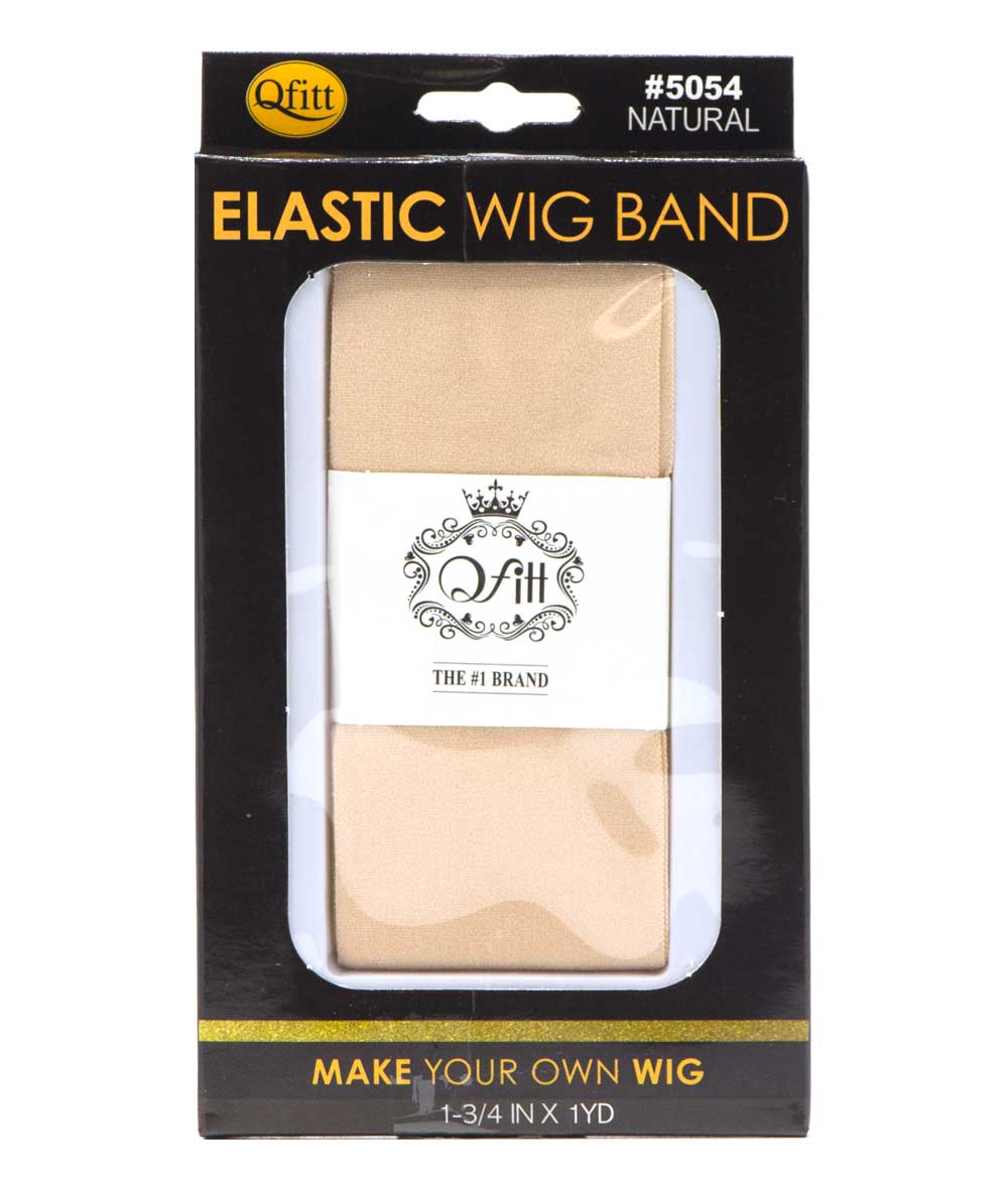 M&M Qfitt Elastic Wig Band [1-3/4" X 1Yd] #5054 [Natural], Accessory - Cloré Beauty
