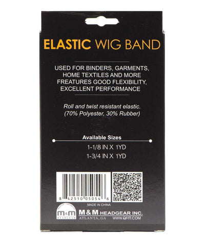M&M Qfitt Elastic Wig Band [1-3/4" X 1Yd] #5054 [Natural]