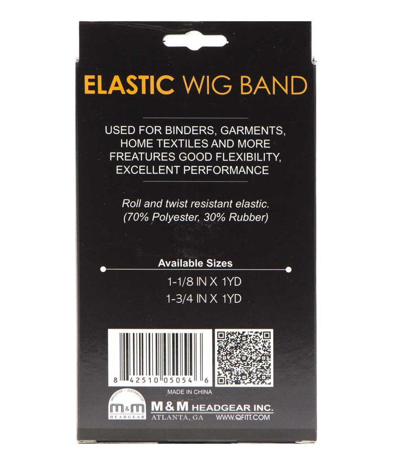 M&M Qfitt Elastic Wig Band [1-3/4" X 1Yd] 