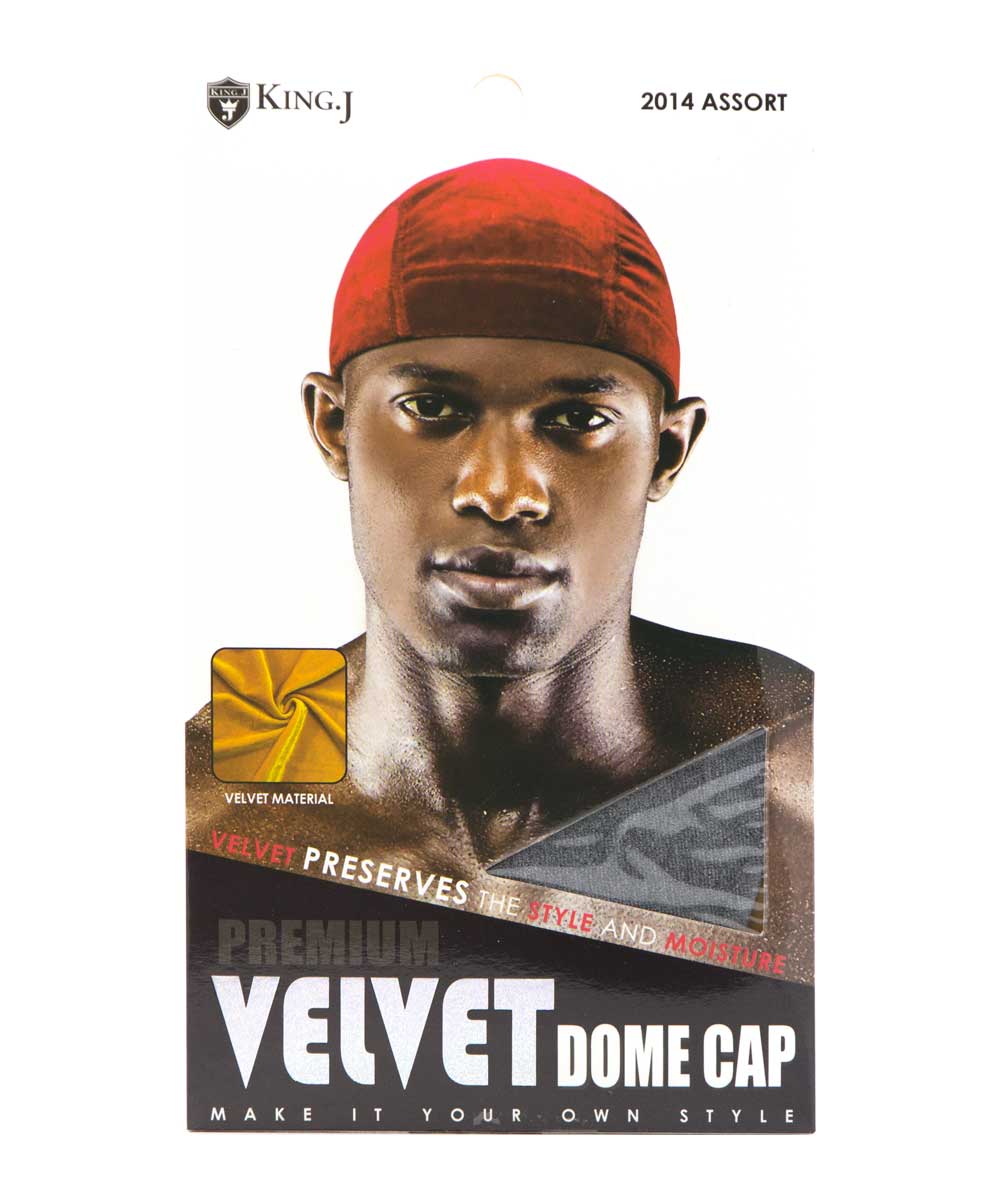 M&M King.J Premium Velvet Dome Cap #2014 [Assort], ACCESSORIES JEWELRY FASHION - Cloré Beauty