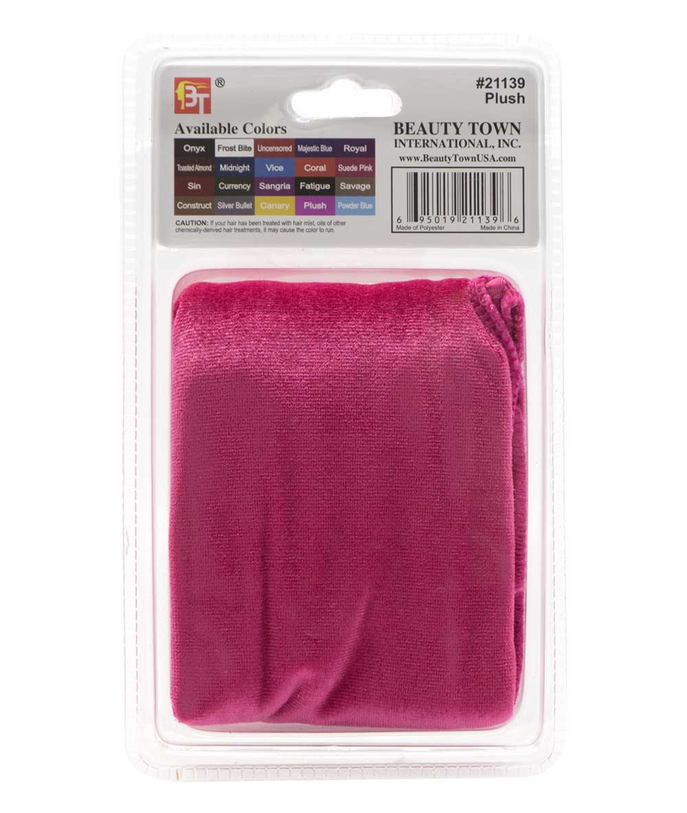 Beauty Town Coconut Oil Treated Velvet Durag Long Tail, ACCESSORIES JEWELRY FASHION - Cloré Beauty