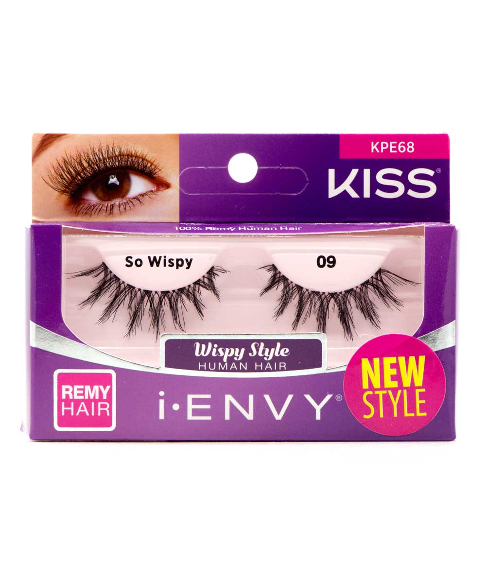 Kiss I-Envy Eyelashes #Kpe68 [So Wispy 09], COSMETICS MAKEUP - Cloré Beauty