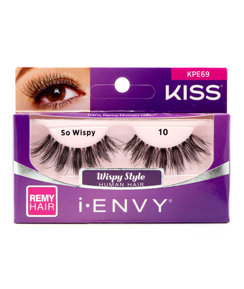 Kiss I-Envy Eyelashes #Kpe69 [So Wispy 10], COSMETICS MAKEUP - Cloré Beauty