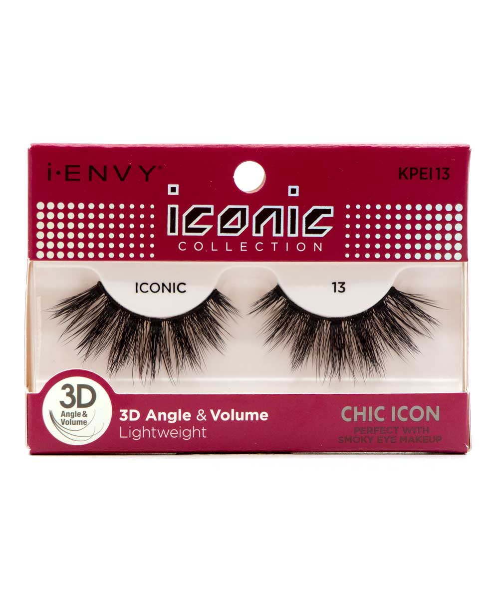 Kiss I-Envy Iconic Eyelashes #Kpei13 [Chic Icon 13], COSMETICS MAKEUP - Cloré Beauty