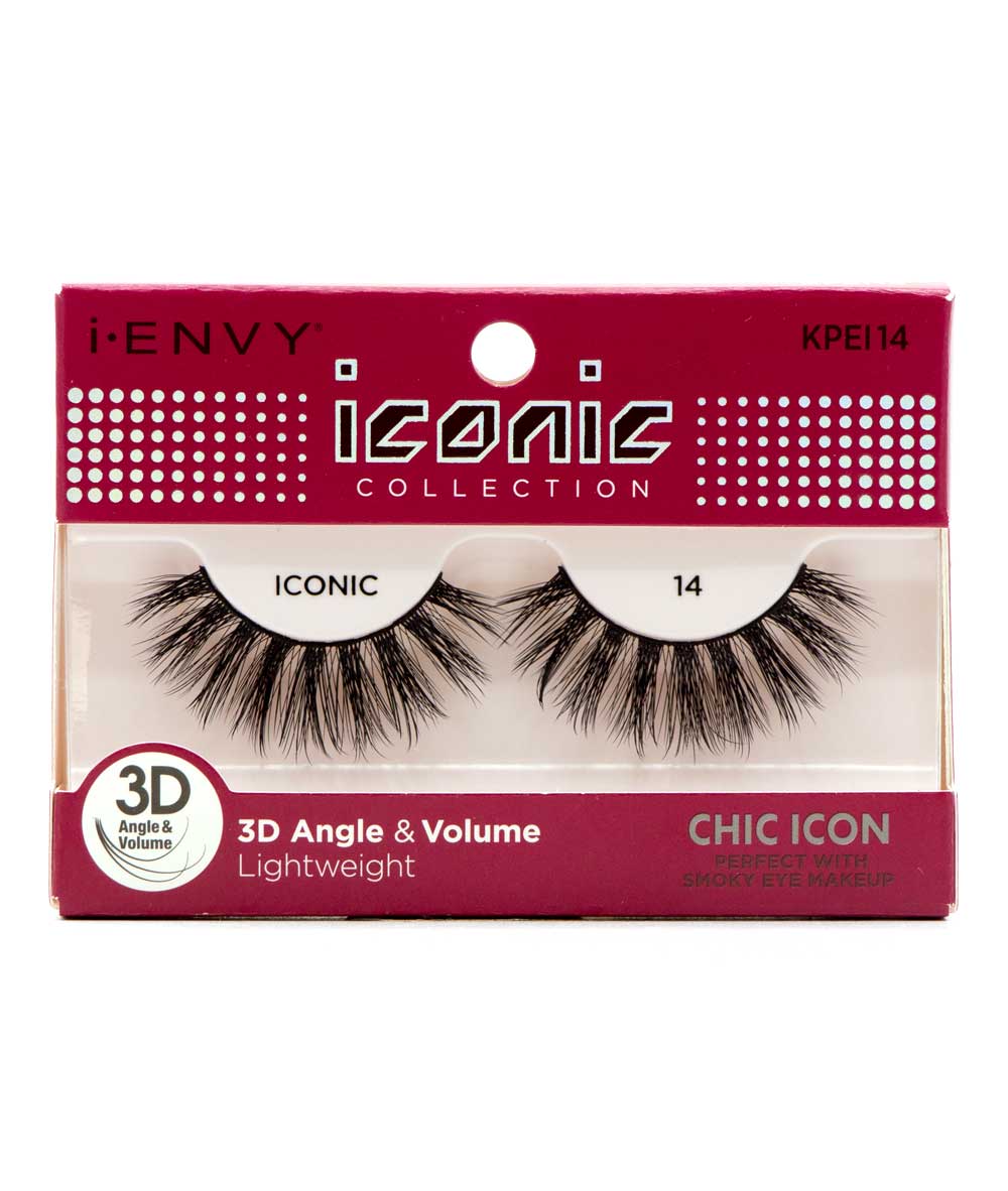 Kiss I-Envy Iconic Eyelashes #Kpei14 [Chic Icon 14]