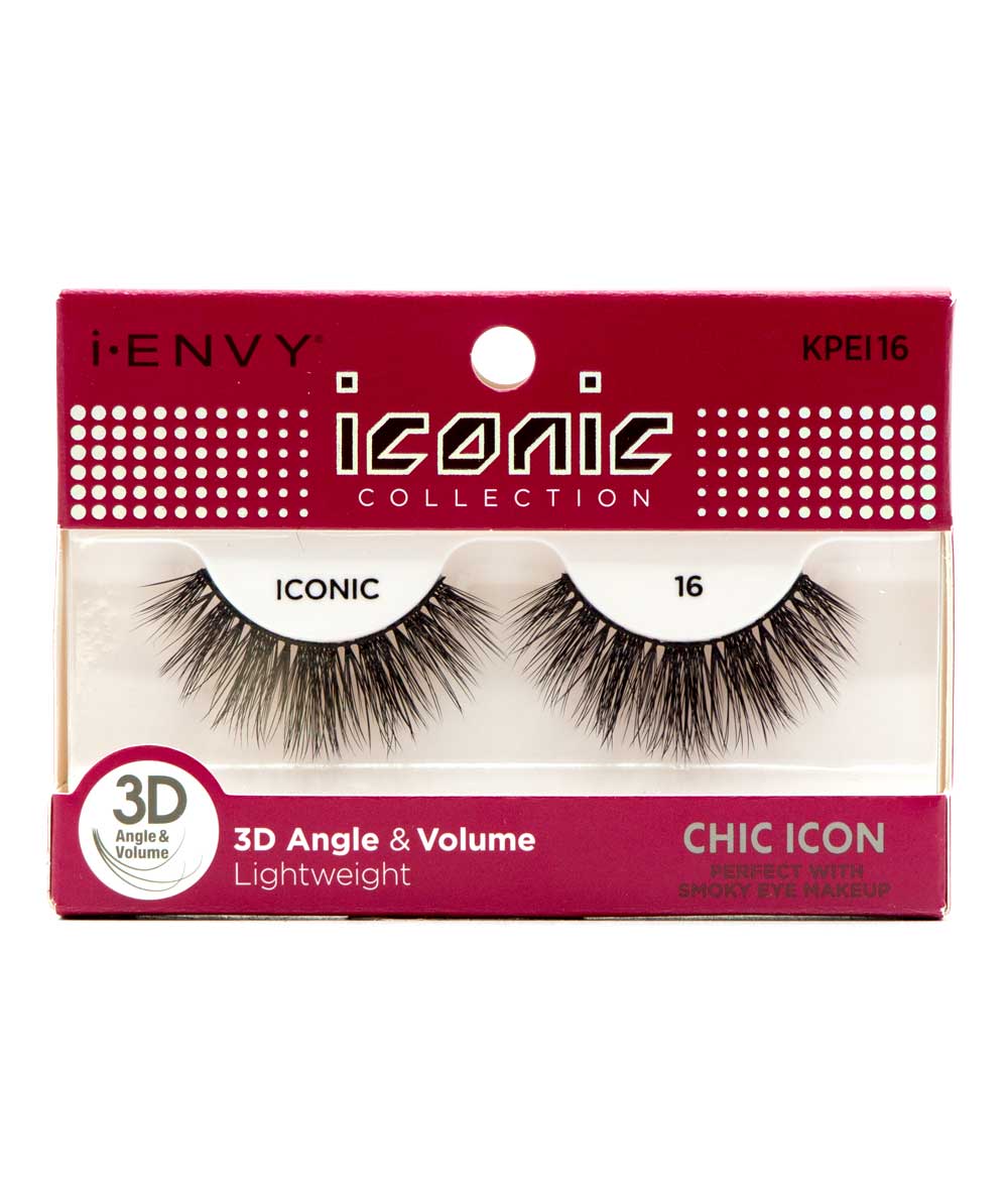 Kiss I-Envy Iconic Eyelashes #Kpei16 [Chic Icon 16], Cosmetics - Cloré Beauty