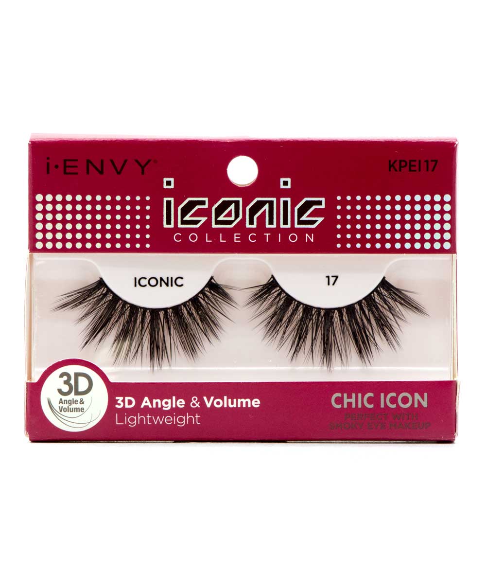 Kiss I-Envy Iconic Eyelashes #Kpei17 [Chic Icon 17], COSMETICS MAKEUP - Cloré Beauty