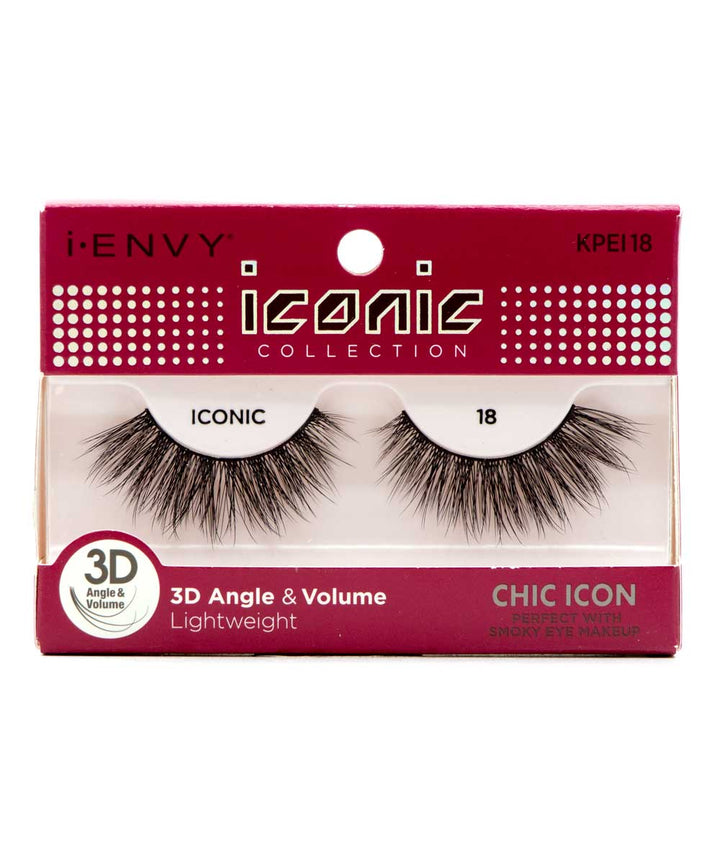 Kiss I-Envy Iconic Eyelashes #Kpei18 [Chic Icon 18]