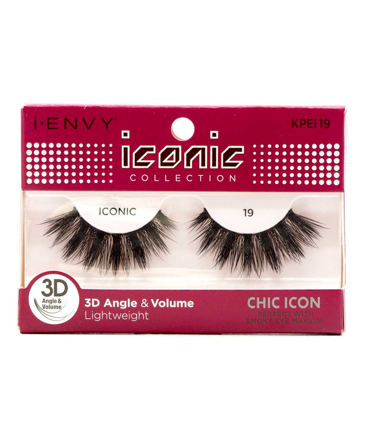 Kiss I-Envy Iconic Eyelashes #Kpei19 [Chic Icon 19]