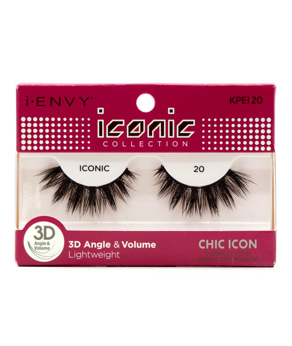 Kiss I-Envy Iconic Eyelashes #Kpei20 [Chic Icon 20], COSMETICS MAKEUP - Cloré Beauty