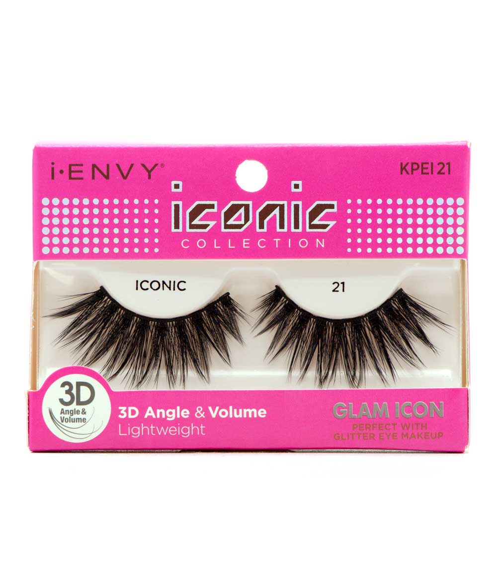 Kiss I-Envy Iconic Eyelashes #Kpei21 [Glam Icon 21]