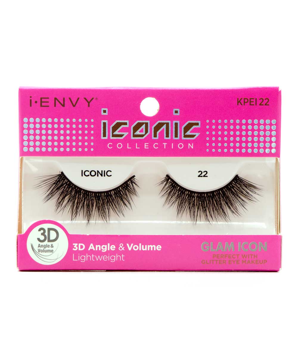 Kiss I-Envy Iconic Eyelashes #Kpei22 [Glam Icon 22]