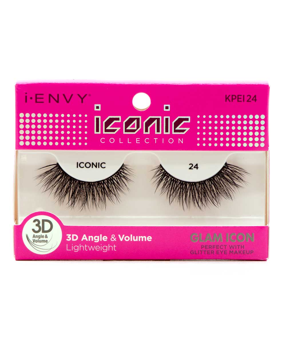 Kiss I-Envy Iconic Eyelashes #Kpei24 [Glam Icon 24]