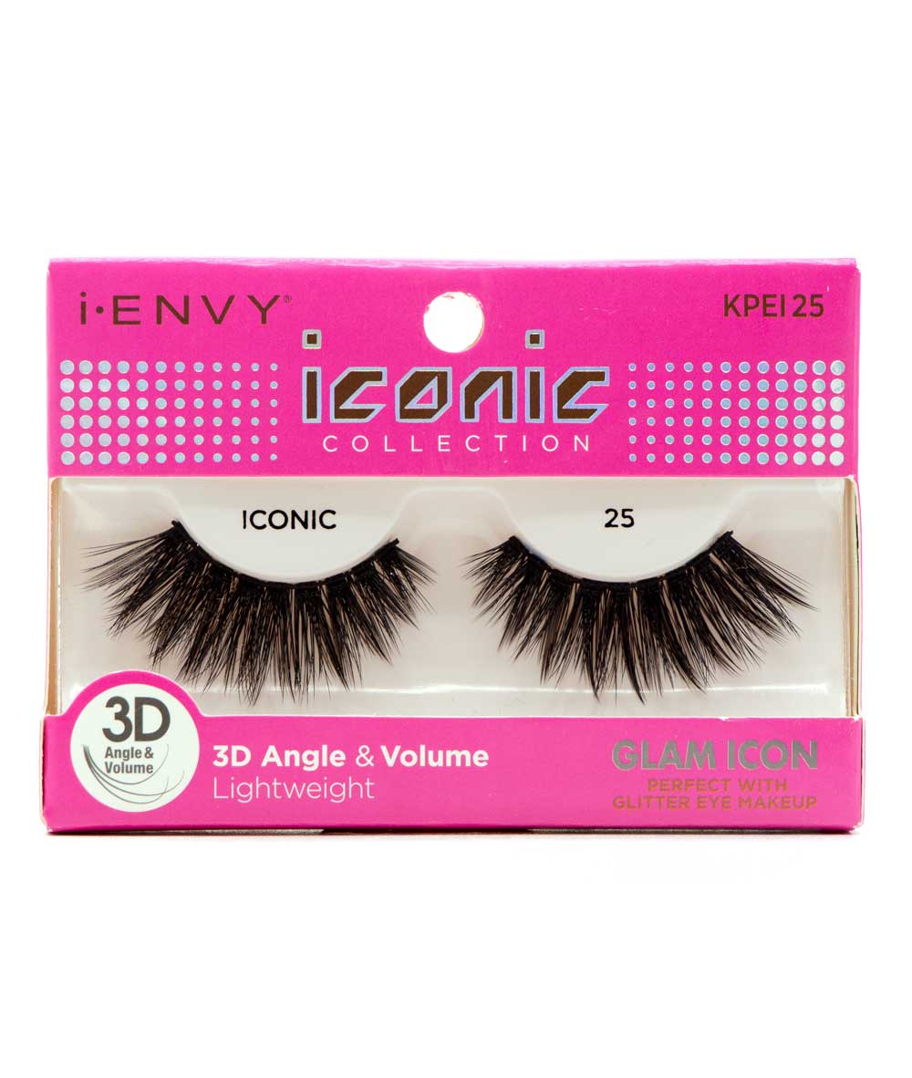 Kiss I-Envy Iconic Eyelashes #Kpei25 [Glam Icon 25], COSMETICS MAKEUP - Cloré Beauty