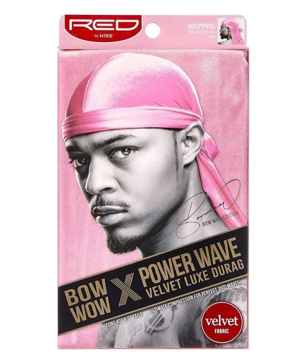 Red By Kiss Bow Wow X Power Wave Velvet Luxe Durag #Hduppv, ACCESSORIES JEWELRY FASHION - Cloré Beauty