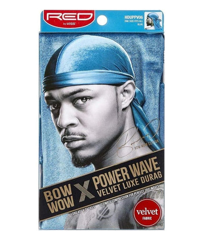 Red By Kiss Bow Wow X Power Wave Velvet Luxe Durag #Hduppv