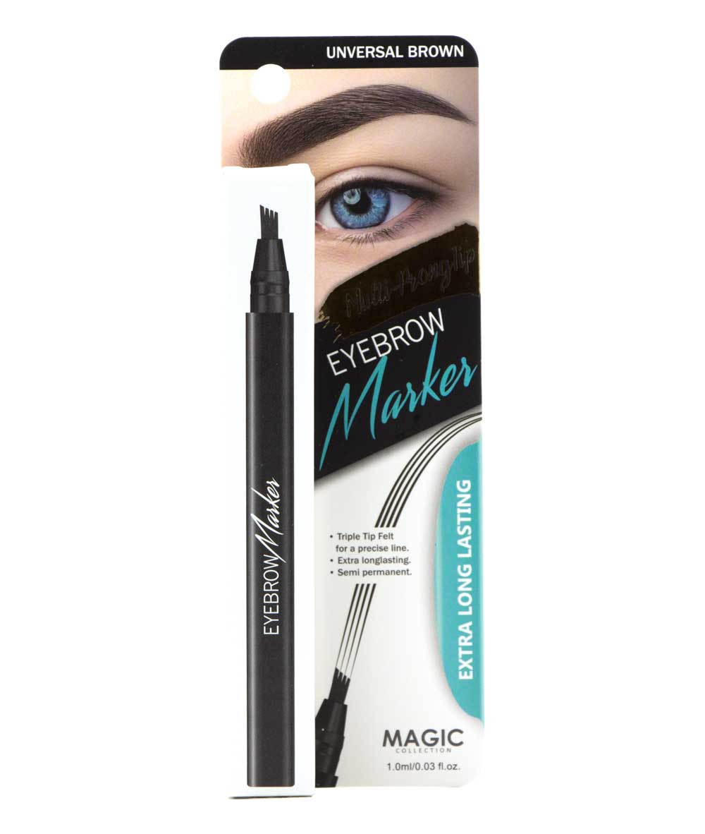 Magic Collection Eyebrow Marker Extra Long Lasting [Universal Brown] #Eye1038 1 ml, COSMETICS MAKEUP - Cloré Beauty