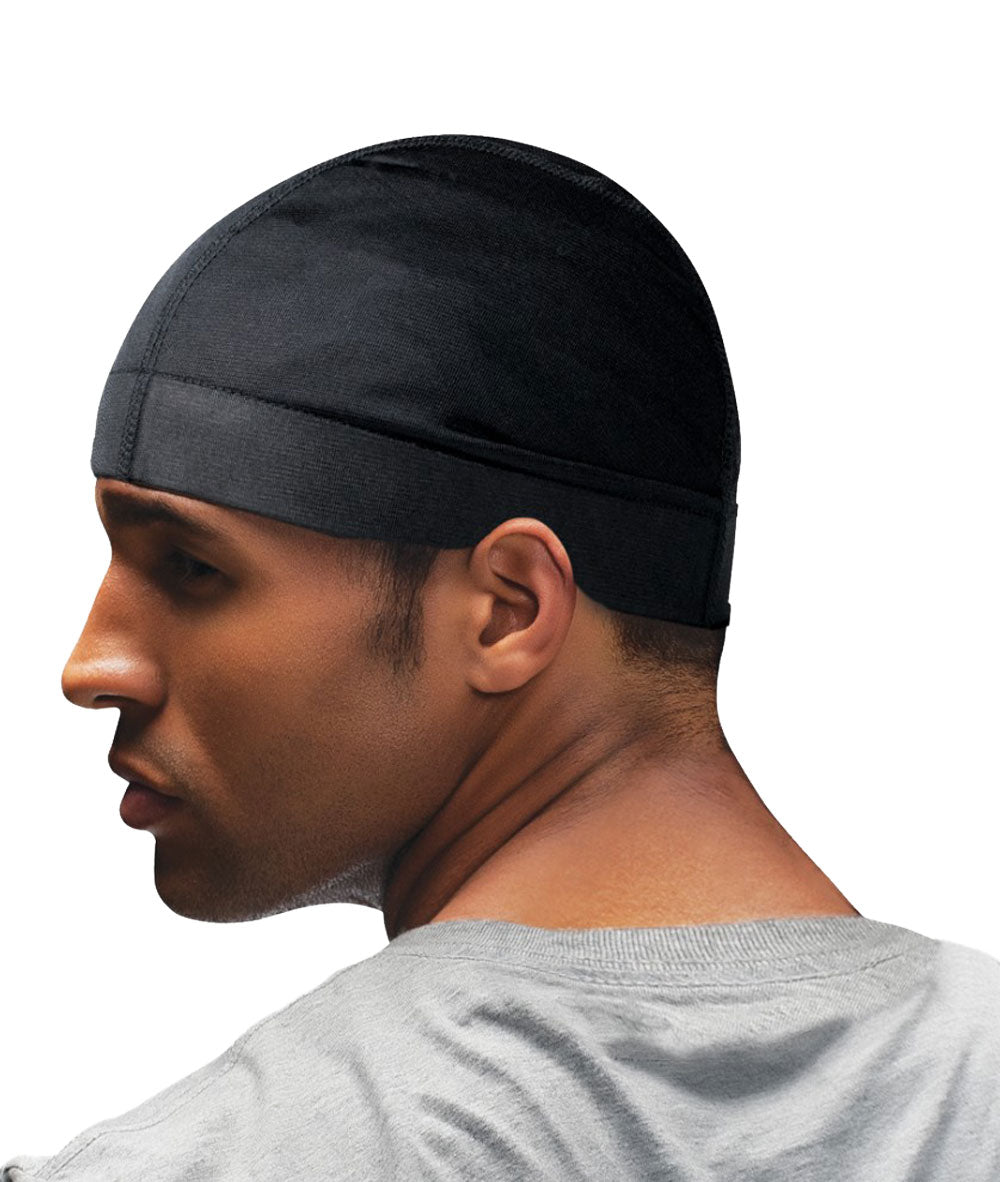 Firstline Wav Enforcer Spin Stretch Cap #900 [Black], Accessory - Cloré Beauty