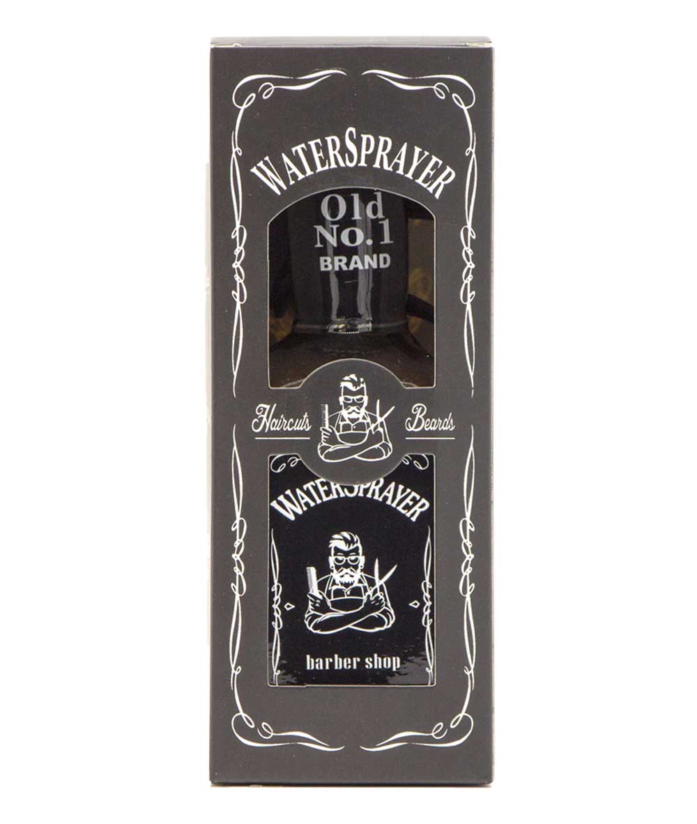 Kim & C Barber Spray Bottle Squre [Brown] #Asbs91546, ACCESSORIES JEWELRY FASHION - Cloré Beauty