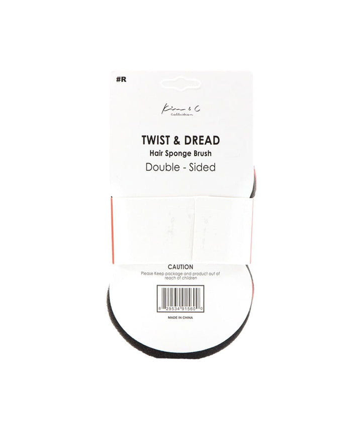 Kim & C Twist & Dread Hair Sponge Brush Double-Sided