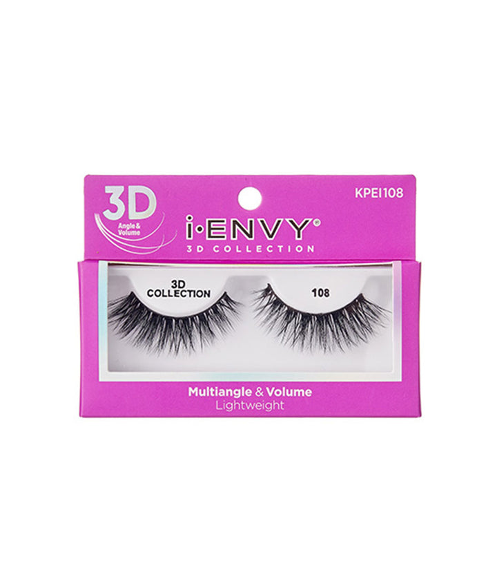 Kiss I-Envy Eyelashes 3D Collection #Kpei108