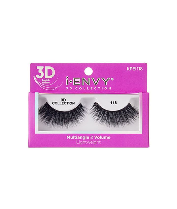 Kiss I-Envy Eyelashes 3D Collection #Kpei118