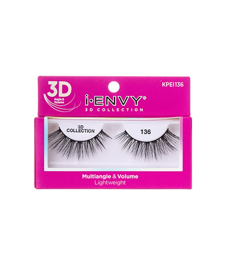 Kiss I-Envy Eyelashes 3D Collection #Kpei136