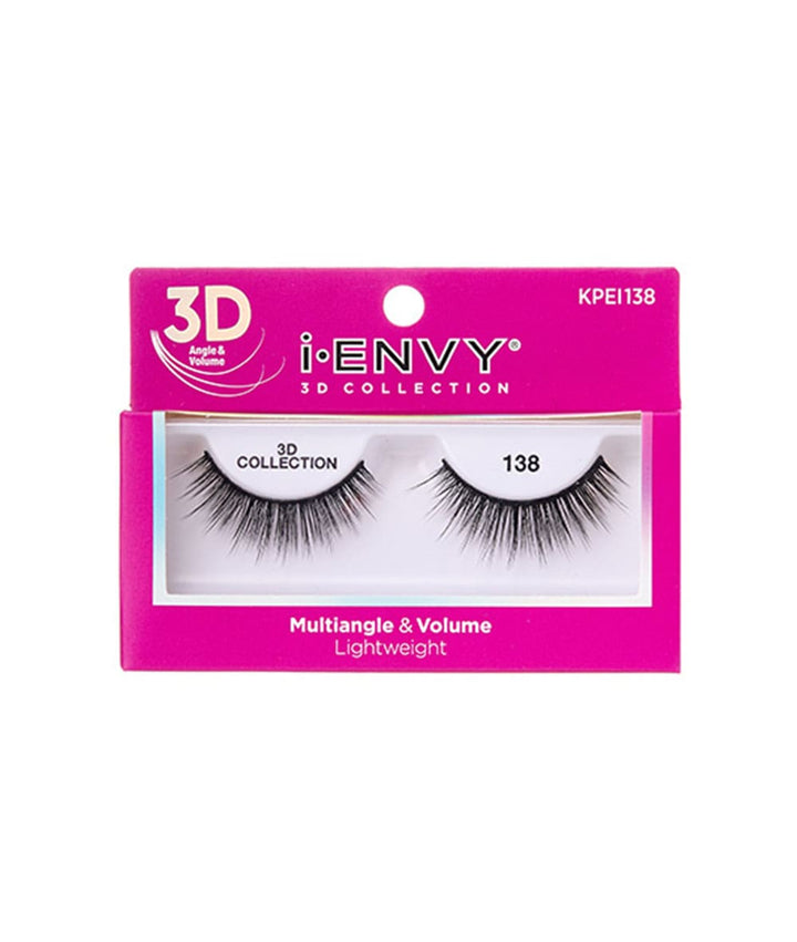 Kiss I-Envy Eyelashes 3D Collection #Kpei138