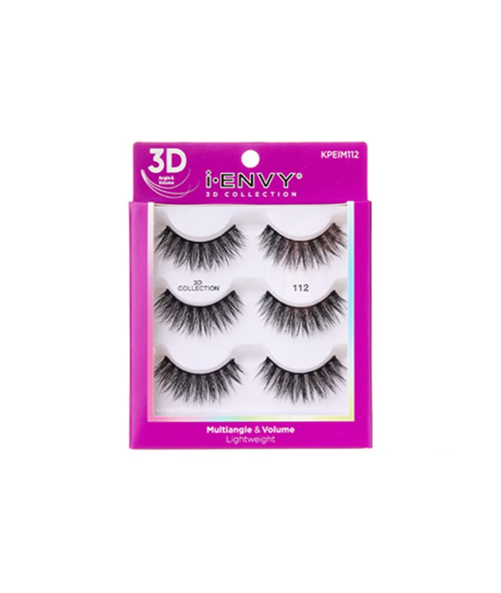 Kiss I-Envy Eyelashes 3Pairs 3D Collection #Kpeim112