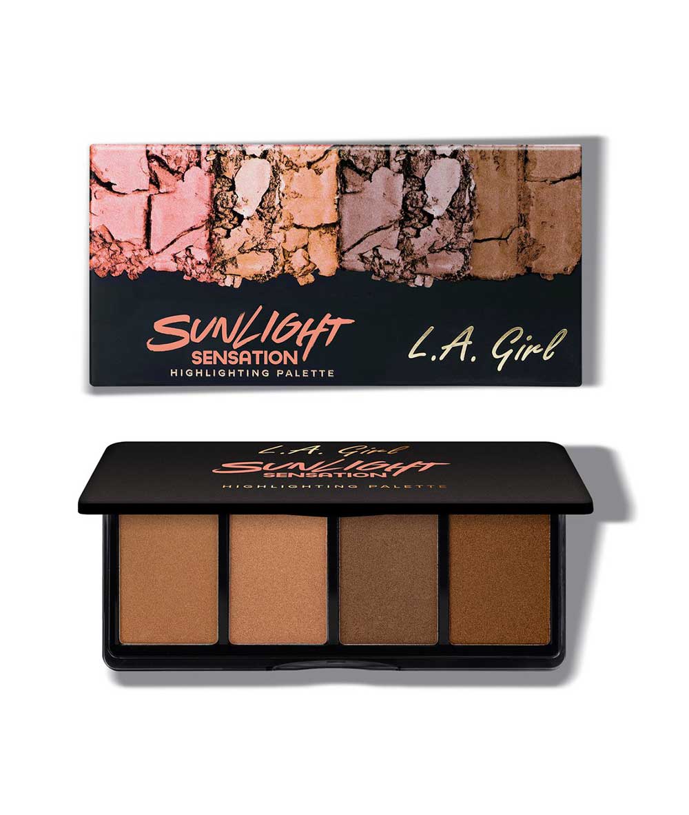 L.A. Girl Highlighting Palette #Gbl, COSMETICS MAKEUP - Cloré Beauty