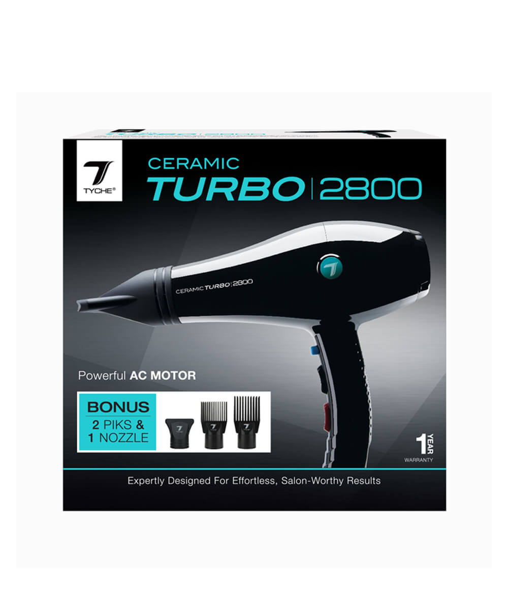 Tyche 2800 Ceramic Turbo Dryer #Td-8, HAIR STYLING TOOLS - Cloré Beauty