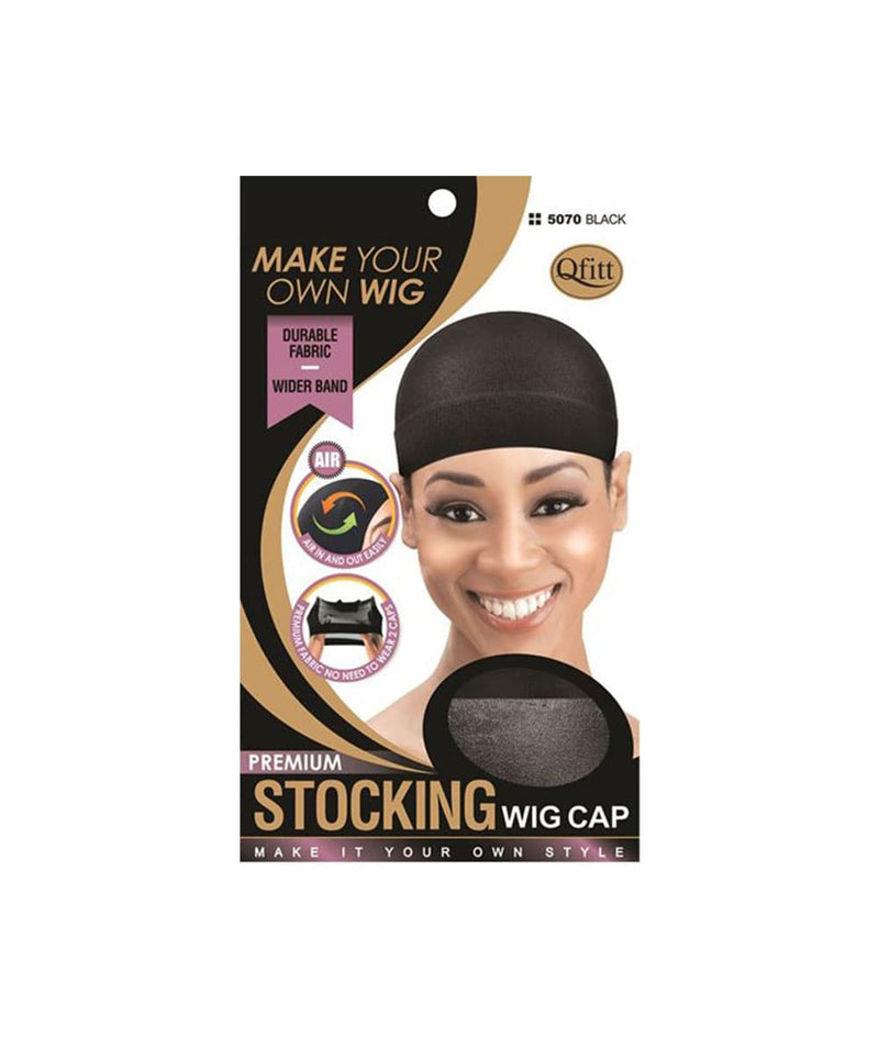 M&M Qfitt Make Your Own Wig Thicker Band Stocking Wig Cap