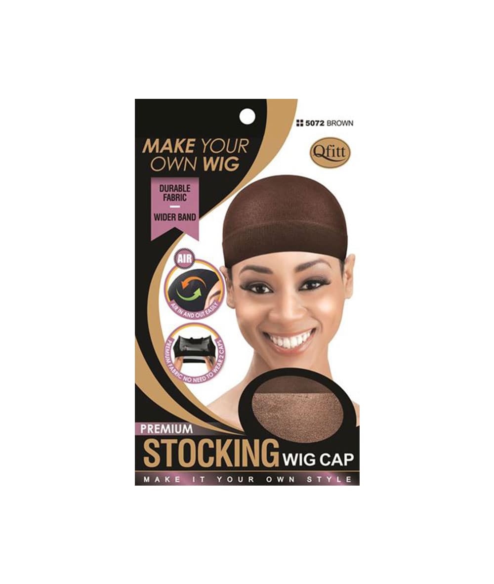 M&M Qfitt Make Your Own Wig Thicker Band Stocking Wig Cap