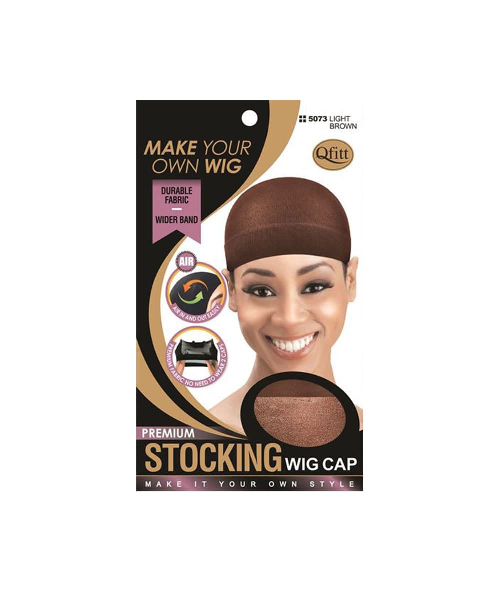 M&M Qfitt Make Your Own Wig Thicker Band Stocking Wig Cap