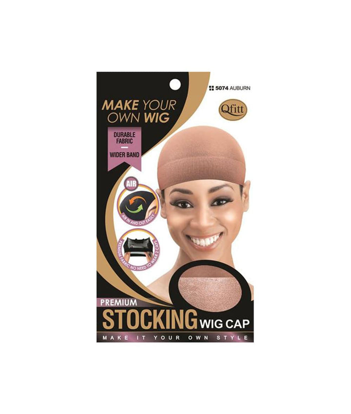 M&M Qfitt Make Your Own Wig Thicker Band Stocking Wig Cap