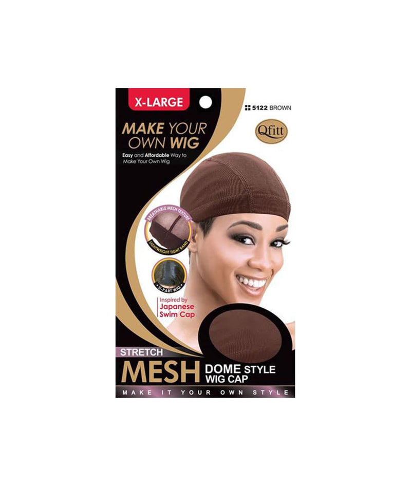 M&M Qfitt Make Your Own Wig Stretch Mesh Dome Style Wig Cap Xl
