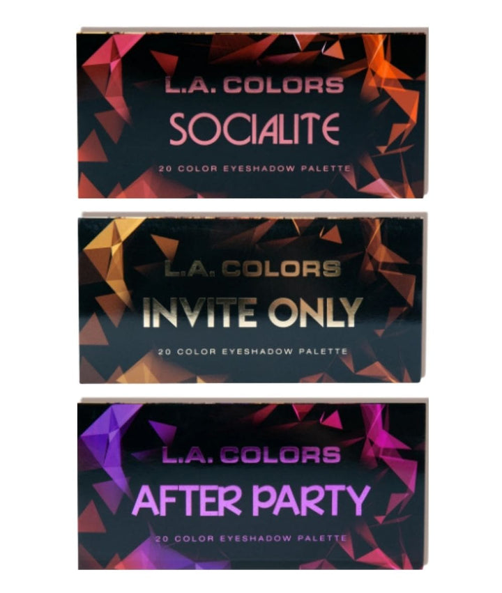 La Colors Eyeshadow Party Palette #C