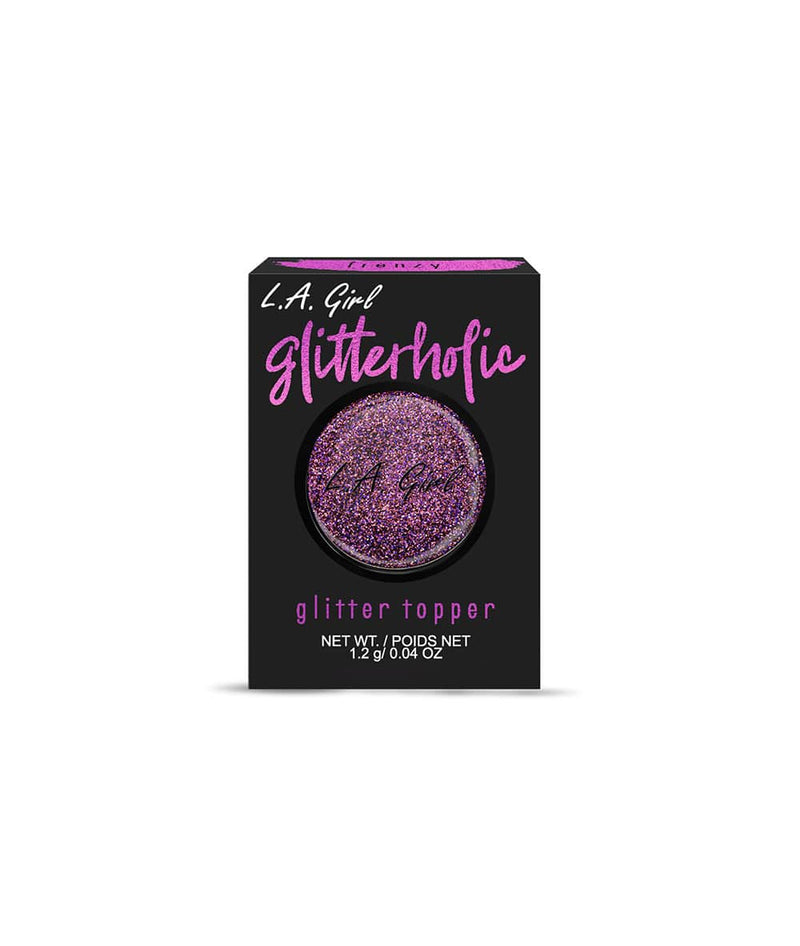 8 Piece Variety Pack L.A. Girl Glitterholic Glitter Topper 0.04 Oz