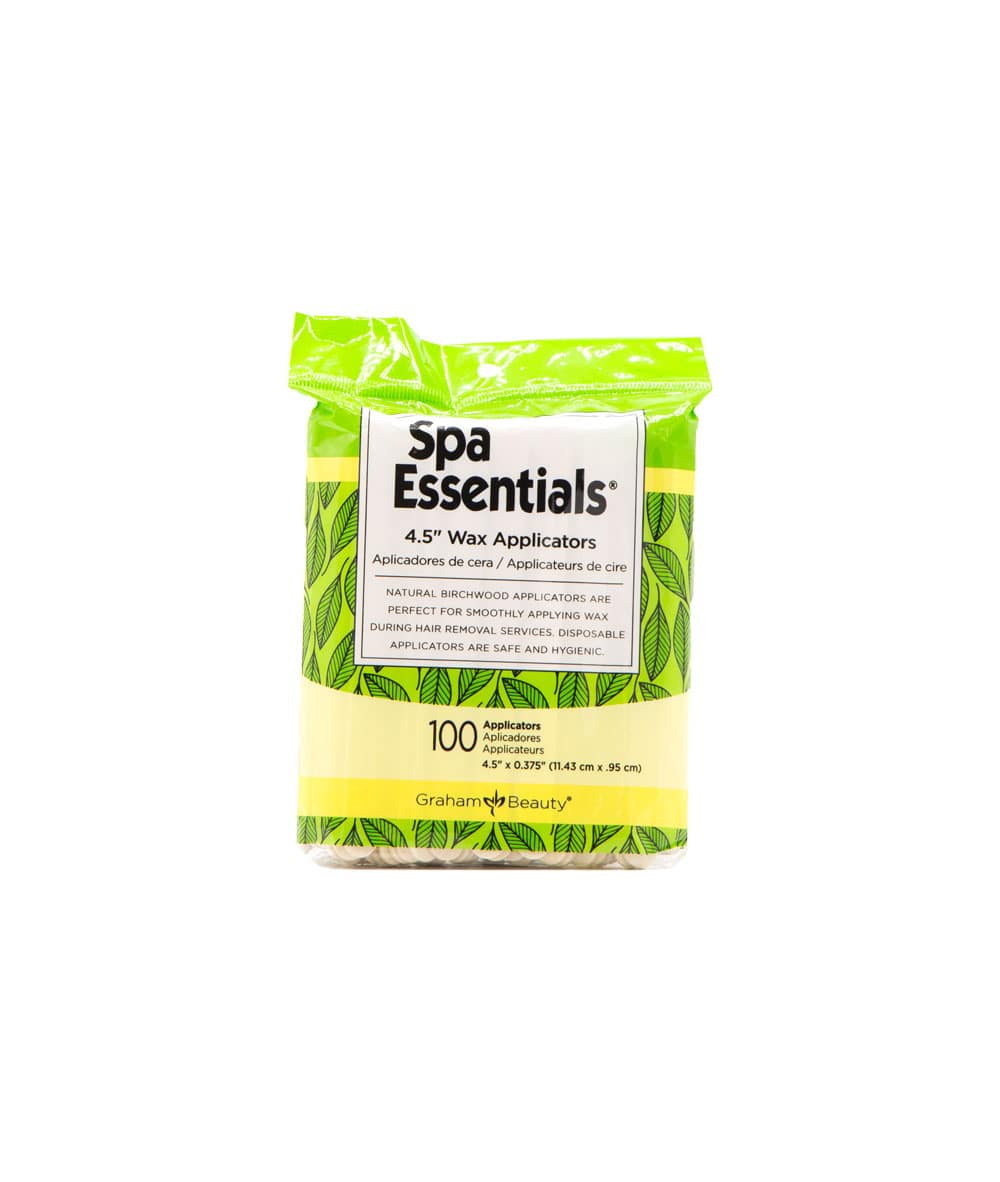 Graham Beauty Spa Essentials Wax Applicators 100Pcs, ACCESSORIES JEWELRY FASHION - Cloré Beauty