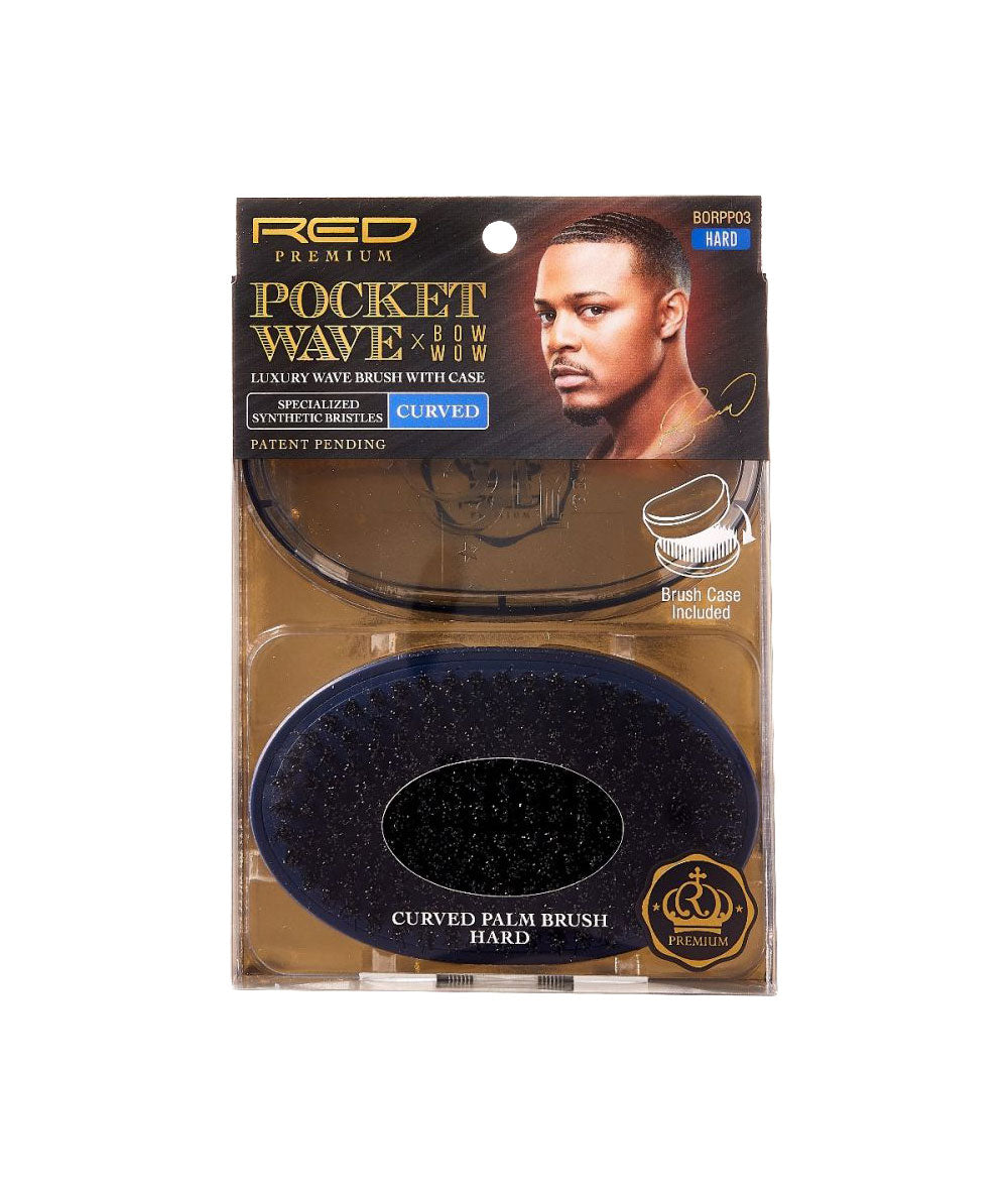 Red By Kiss Pocket Wave 100% Boar Brush #Br, HAIR STYLING TOOLS - Cloré Beauty