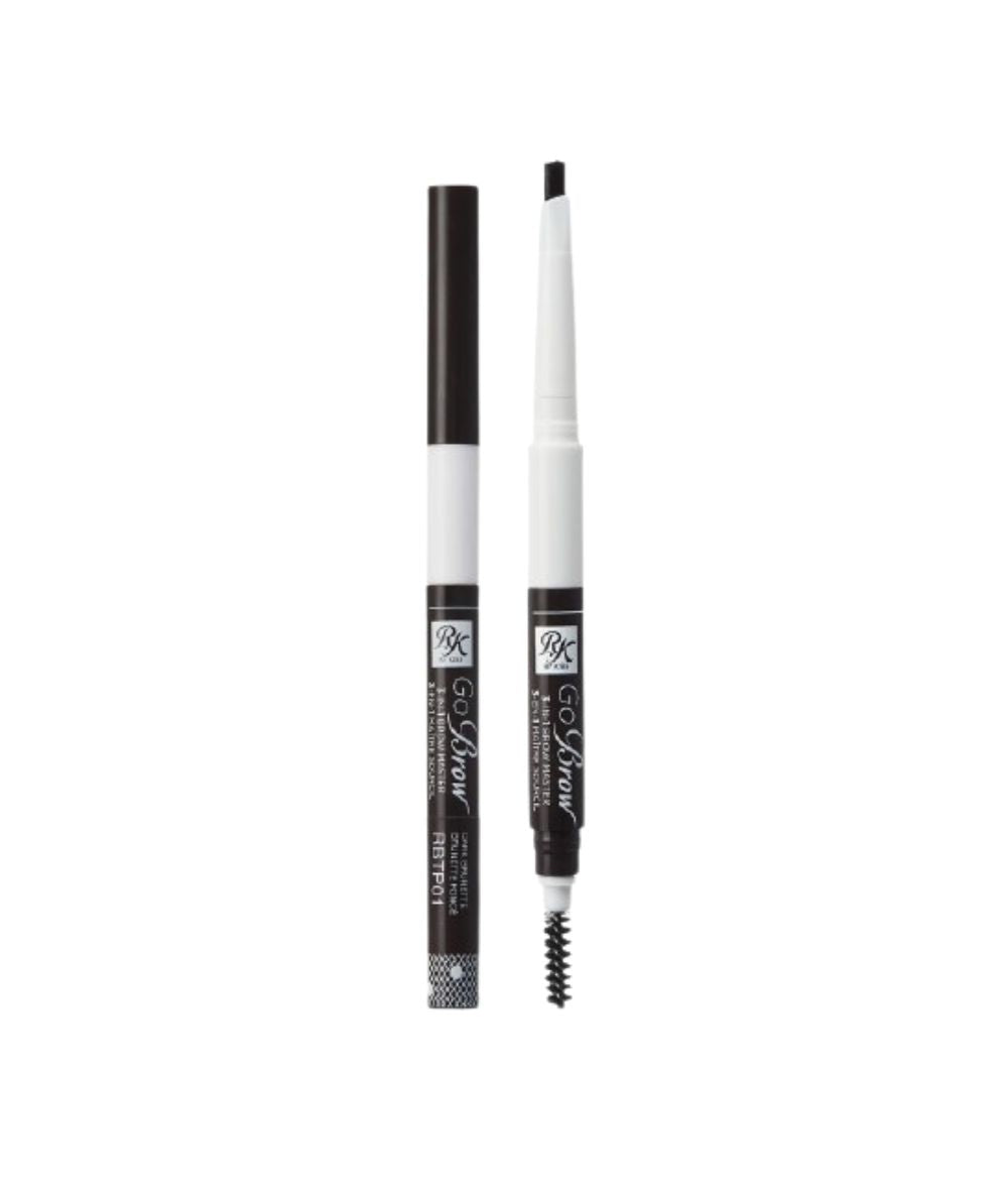 Ruby Kisses RbTP01 3In1 Brow Master [Black Brown], Cosmetics - Cloré Beauty