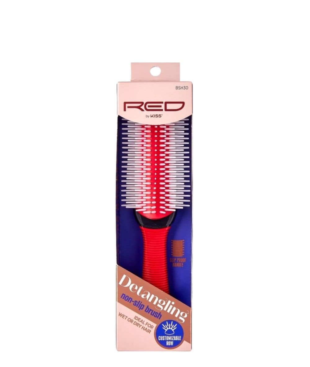 Red By Kiss Detangling Non Slip Brush #HH45, HAIR STYLING TOOLS - Cloré Beauty