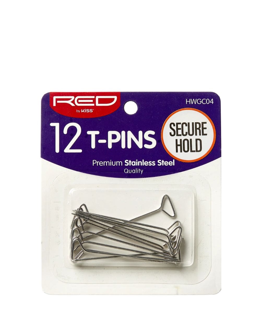 Red By Kiss 12 Snap T-Pin Non Slip Grip #Hwgc04, ACCESSORIES JEWELRY FASHION - Cloré Beauty
