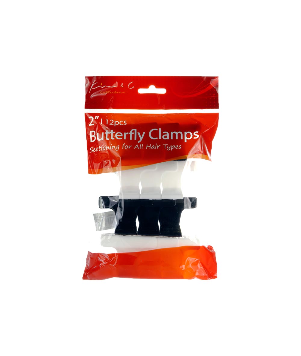 Kim & C Butterfly Clamps, HAIR STYLING TOOLS - Cloré Beauty