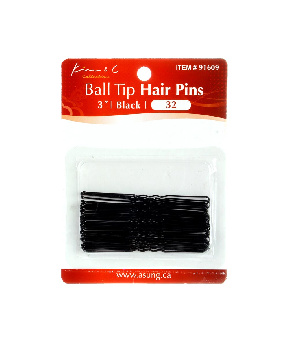 Kim & C Ball Tip Hair Pins, HAIR STYLING TOOLS - Cloré Beauty